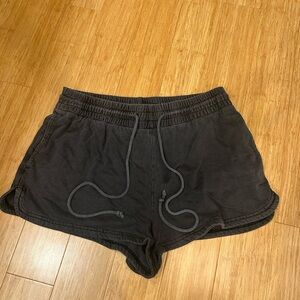 Black lounge shorts